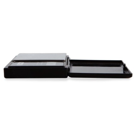 Báscula de cocina orbegozo pc 3050 negra de precisión capacidad máxima 100g escalado 0.01g pantalla lcd funciona a pilas