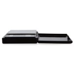 Báscula de cocina orbegozo pc 3050 negra de precisión capacidad máxima 100g escalado 0.01g pantalla lcd funciona a pilas