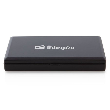 Báscula de cocina orbegozo pc 3050 negra de precisión capacidad máxima 100g escalado 0.01g pantalla lcd funciona a pilas