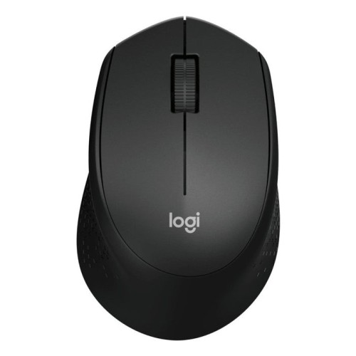 Logitech raton m330 silent plus inalambrico mecanico 1000dpi mano derecha negro