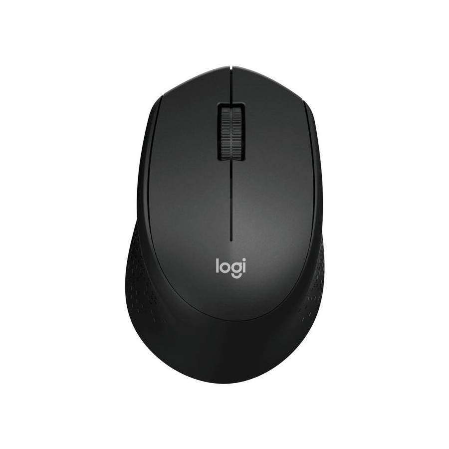 Logitech raton m330 silent plus inalambrico mecanico 1000dpi mano derecha negro