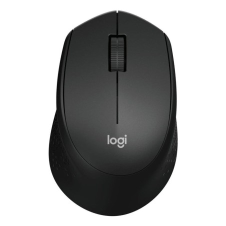 Logitech raton m330 silent plus inalambrico mecanico 1000dpi mano derecha negro
