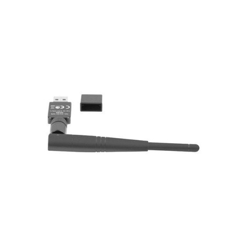 Tarjeta de red usb lanberg n150 nc-0150-we (usb 2.0, wifi antenna connector)