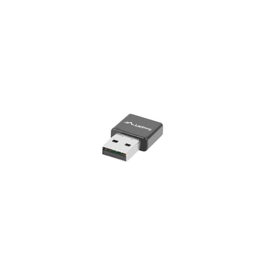 Tarjeta de red wifi usb lanberg n300 nc-0300-wi (usb 2.0, wifi antenna connector)