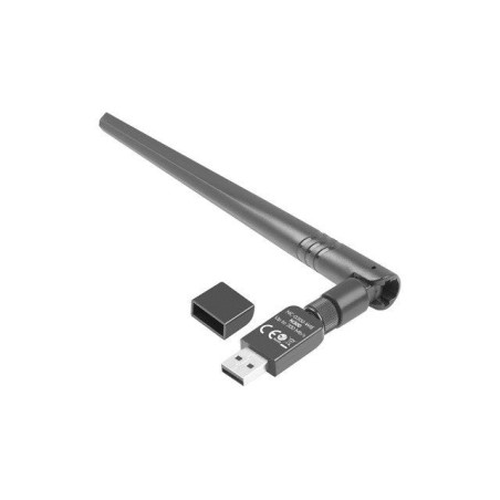 Lanberg nc-0300-wie adaptador usb wlan con antena 2400 mbit/s