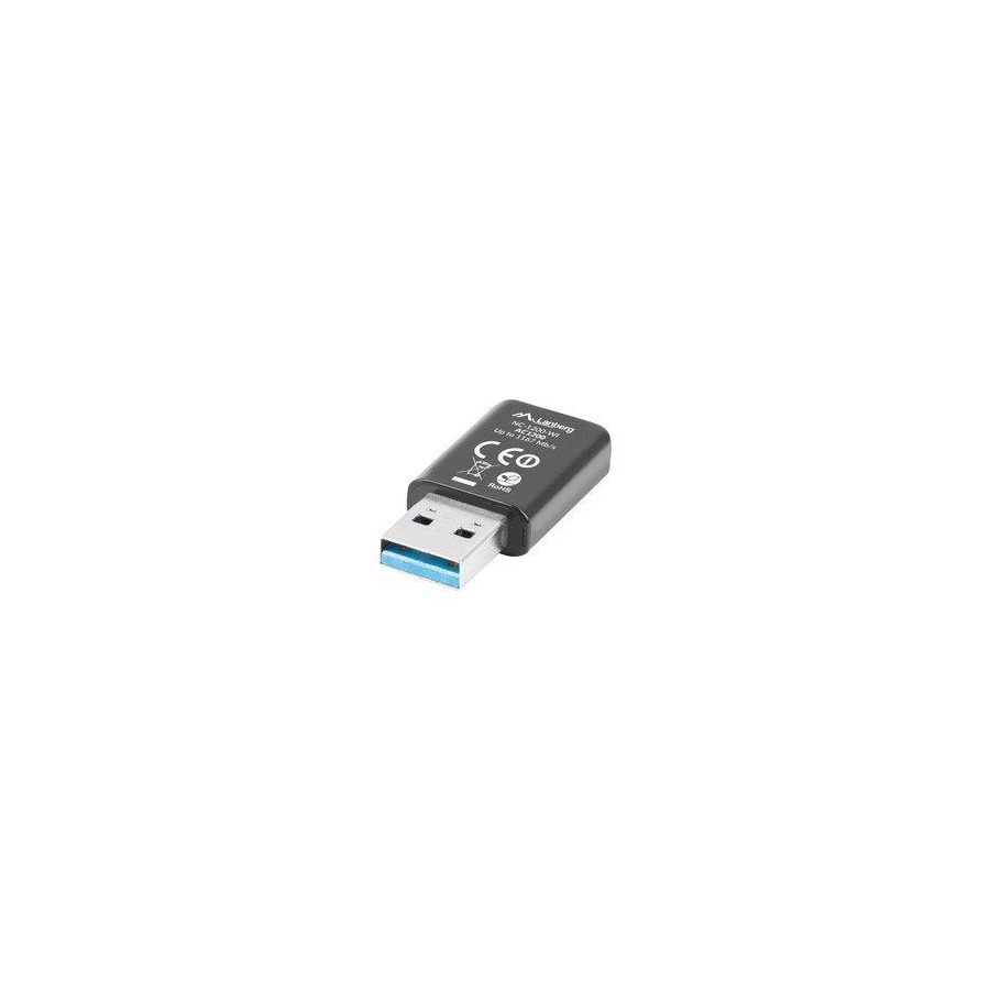 Tarjeta red wifi lanberg ac1200 nc-1200-wi (usb 3.0) 5000 mbit/s