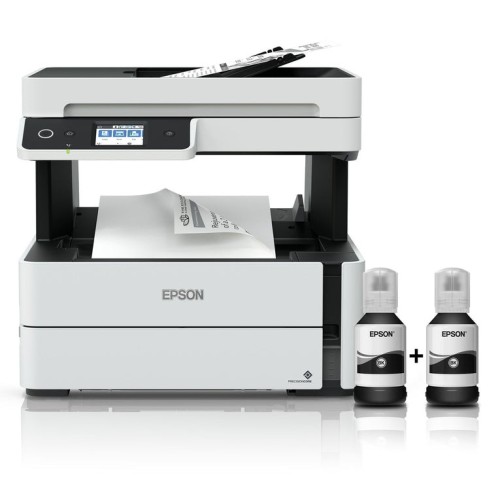 Impresora epson ecotank mono m3170, 4 en 1, a4, 39 ppm, usb, ethernet, wi-fi (directo), duplex, adf