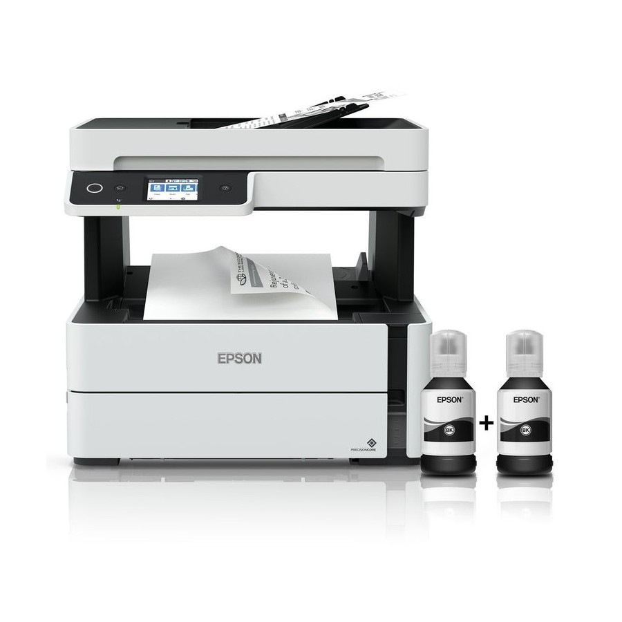 Impresora epson ecotank mono m3170, 4 en 1, a4, 39 ppm, usb, ethernet, wi-fi (directo), duplex, adf