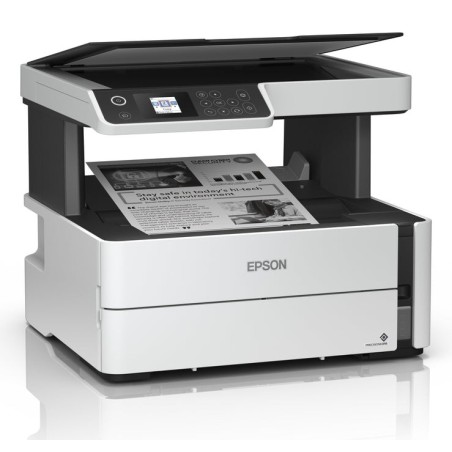 Impresora epson ecotank mono tinta m2170, 3 en 1, a4, 39 ppm, usb, ethernet, wi-fi (directo), duplex, lcd