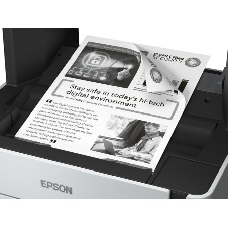 Impresora epson ecotank mono tinta m2170, 3 en 1, a4, 39 ppm, usb, ethernet, wi-fi (directo), duplex, lcd