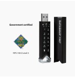 Istorage datashur pro2 unidad flash usb 4 gb usb tipo a 3.2 gen 1 (3.1 gen 1) negro