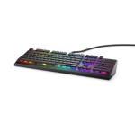 Dell teclado alienware  510k low-profile rgb mechanical gaming keyboard aw510k negro