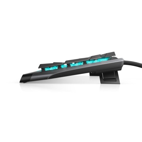 Dell teclado alienware  510k low-profile rgb mechanical gaming keyboard aw510k negro