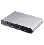 Switch compartido aten us3342 de 2 puertos usb 3.2 usb-c gen 2 con paso de alimentación