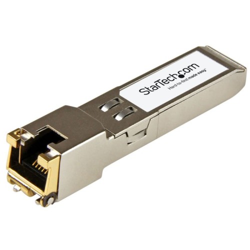 Startech.com módulo transceptor sfp compatible con el modelo sfp-1g-t de arista networks - 10/100/1000base-tx