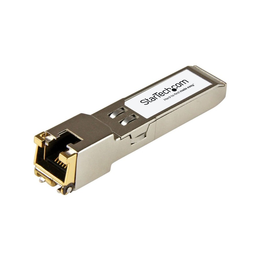 Startech.com módulo transceptor sfp compatible con el modelo sfp-1g-t de arista networks - 10/100/1000base-tx