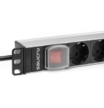 Regleta 8 tomas inte. salicru sps 8f pdu sch/sch  rack 1u/100-250v/8 salidas ac tipo f/interruptor 680ca000003