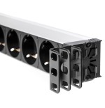Regleta 8 tomas inte. salicru sps 8f pdu sch/sch  rack 1u/100-250v/8 salidas ac tipo f/interruptor 680ca000003