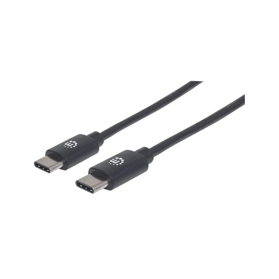 Manhattan 353342 cable usb 1 m 3.2 gen 2 (3.1 gen 2) usb c negro