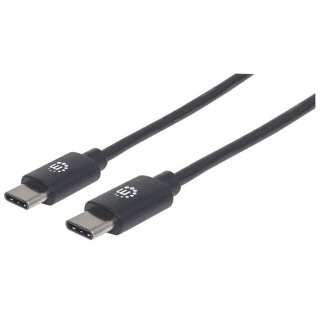 Manhattan 353342 cable usb 1 m 3.2 gen 2 (3.1 gen 2) usb c negro