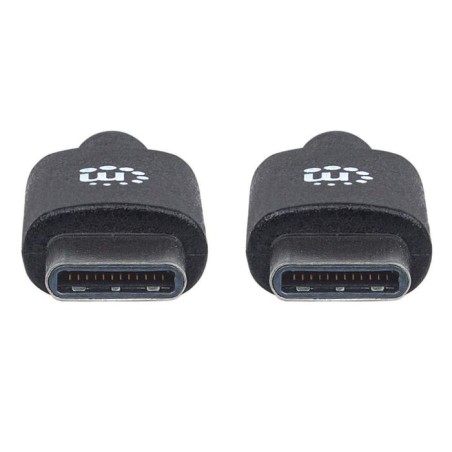 Manhattan 353342 cable usb 1 m 3.2 gen 2 (3.1 gen 2) usb c negro