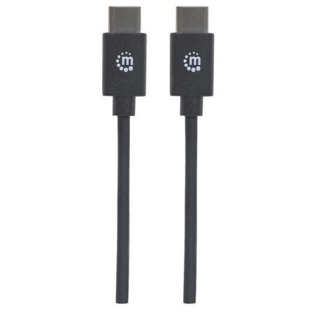 Manhattan 353342 cable usb 1 m 3.2 gen 2 (3.1 gen 2) usb c negro