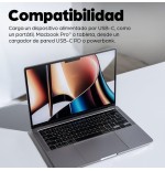 Manhattan 353342 cable usb 1 m 3.2 gen 2 (3.1 gen 2) usb c negro