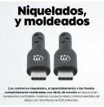 Manhattan 353342 cable usb 1 m 3.2 gen 2 (3.1 gen 2) usb c negro