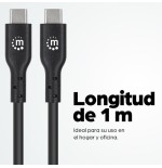 Manhattan 353342 cable usb 1 m 3.2 gen 2 (3.1 gen 2) usb c negro