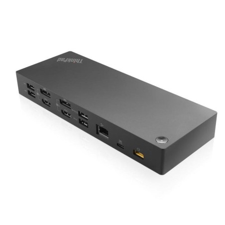 Lenovo thinkpad hybrid usb-c con usb-a dock con cable alimentación. para uk. 40af0135uk