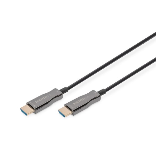 Digitus ak-330125-150-s cable fibra optica hdmi 15 m hdmi tipo a (estándar) negro