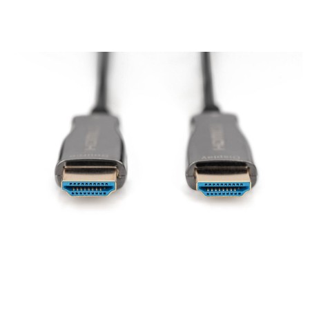 Digitus ak-330125-150-s cable fibra optica hdmi 15 m hdmi tipo a (estándar) negro