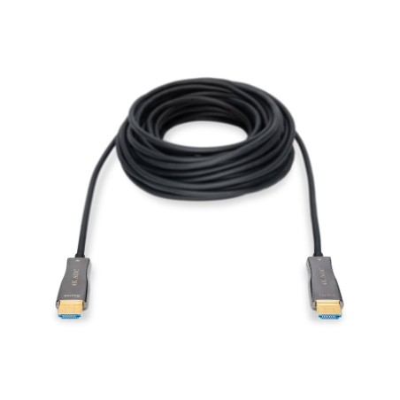 Digitus ak-330125-300-s cable  fibra  optica hdmi 30 m hdmi tipo a (estándar) negro