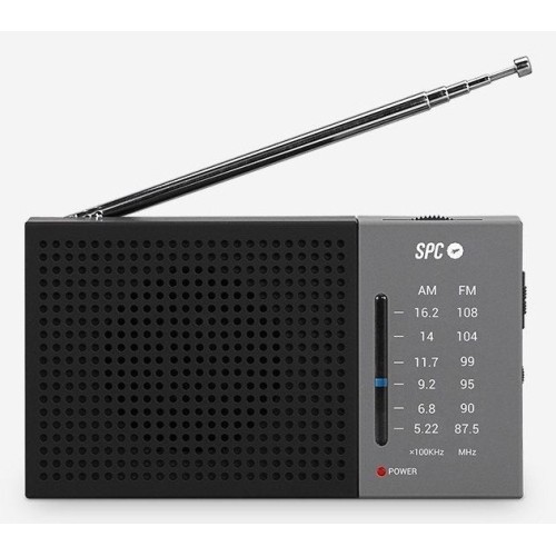 Radio portátil spc jetty lite negra