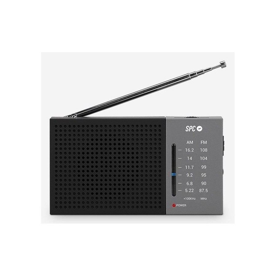 Radio portátil spc jetty lite negra