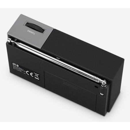Radio portátil spc jetty lite negra