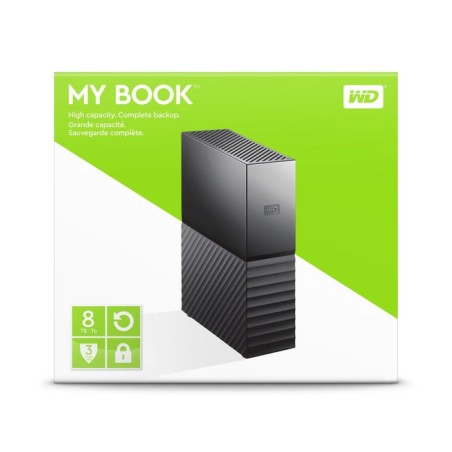 Disco externo western digital my book v3 8tb 3.5' usb 3.0