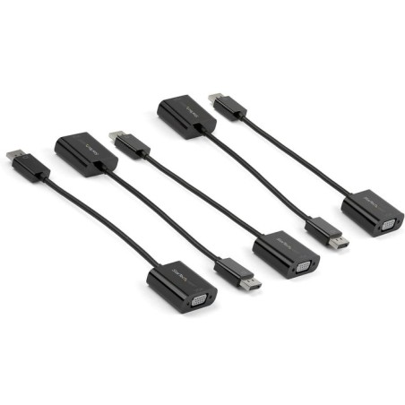 Startech.com adaptador displayport a vga - 1920x1200 - paquete de 5