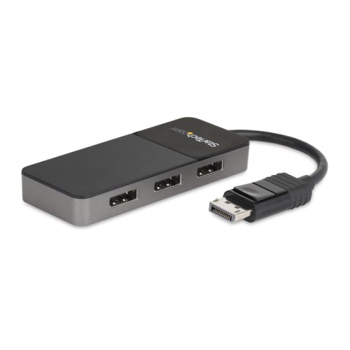 Startech hub mst usb-c a 4x displayport 1.4 negro