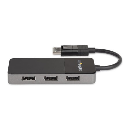 Startech hub mst usb-c a 4x displayport 1.4 negro