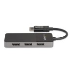 Startech hub mst usb-c a 4x displayport 1.4 negro