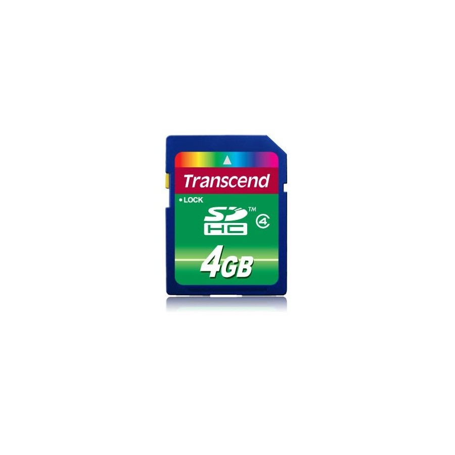 Transcend secure digital 4gb sdhc clase 4