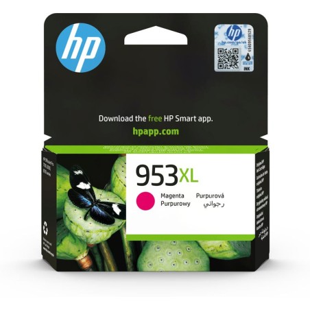 Tinta original hp 953 xl magenta f6u17ae