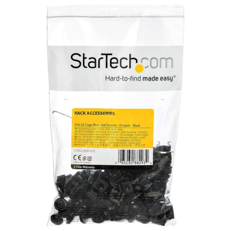 Startech 50 tornillos y tuercas 10-32