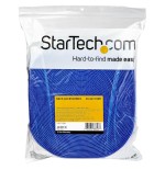Startech cinta de velcro sujetacable 30m azul