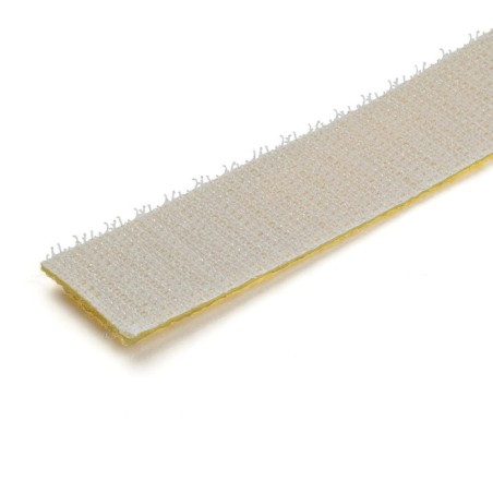 Startech.com velcro 15m - bobina de gancho y bucle - amarillo