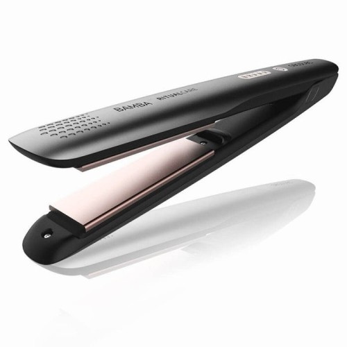 Plancha para el pelo cecotec bamba ritualcare 890 titanium negra