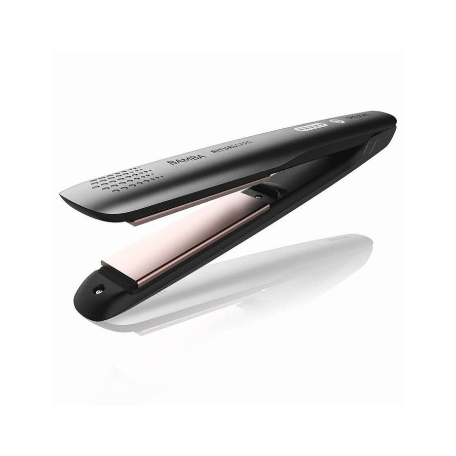 Plancha para el pelo cecotec bamba ritualcare 890 titanium negra