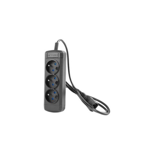 Armac regleta arc3 para sai  3x iec, black