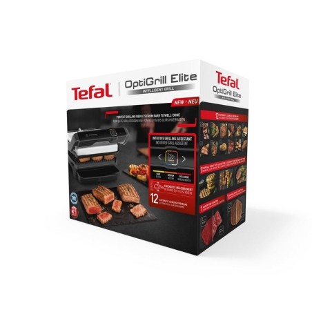 Tefal optigrill elite parrilla de contacto gc 750d